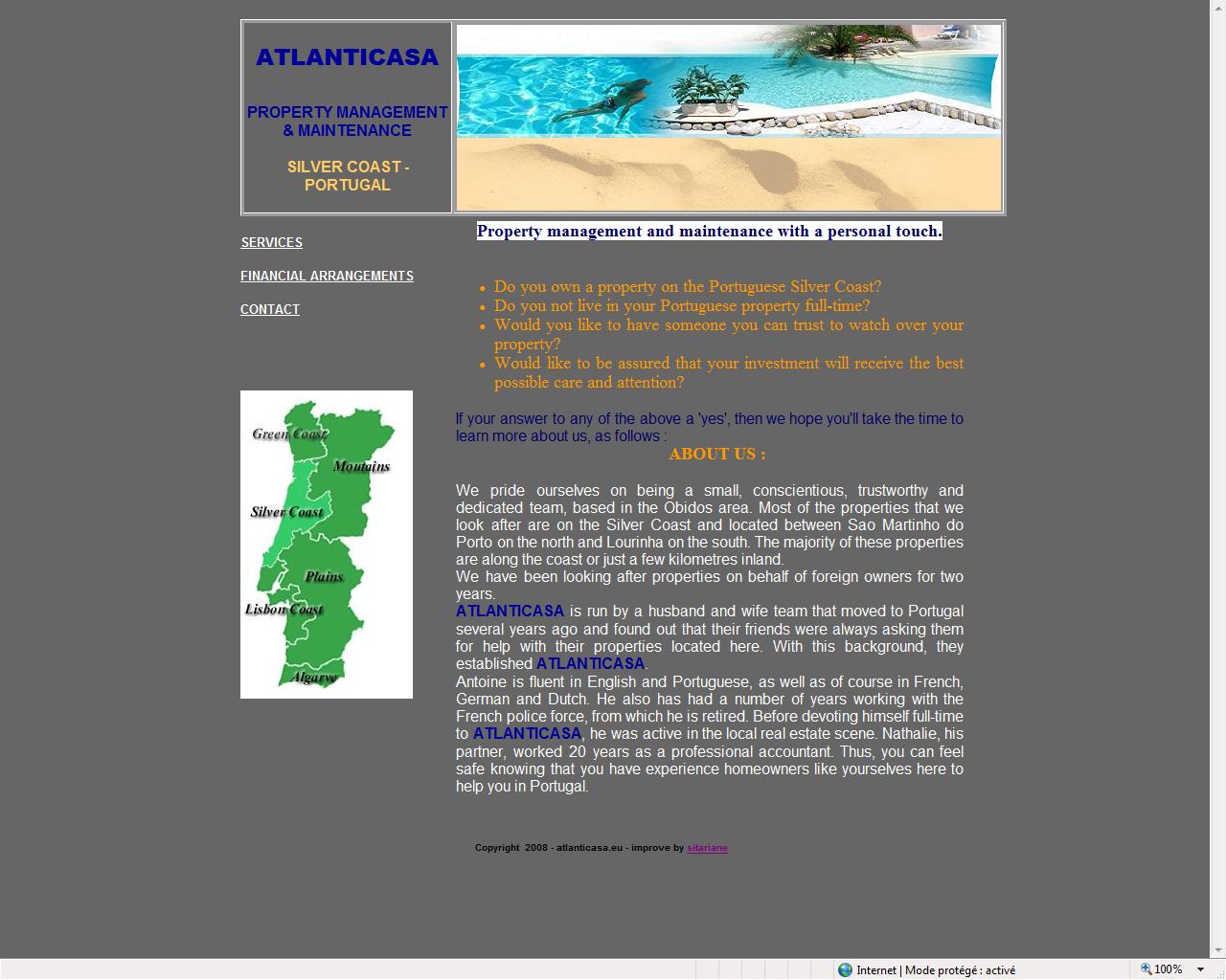 gestion de proprietes portugal - amélioration de site